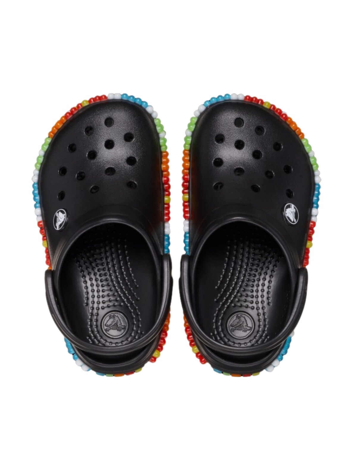 Crocs Crocband Colorful Lights Clog vaikiškos klumpės juodos 210467 001 1 Crocs Crocband Colorful Lights Clog vaikiškos klumpės juodos 210467 001 1