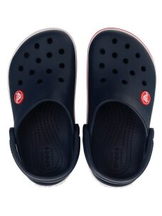 Crocs Kids Toddler Crocband Clog vaikiški klumpiai, raudoni-tamsiai mėlyni 207005 485