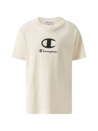 Champion vaikiški marškinėliai SS Tee, šviesiai smėlio spalvos 307719 YS084