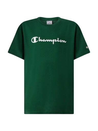 Champion vaikiški marškinėliai SS Tee, žali 307322 GS559