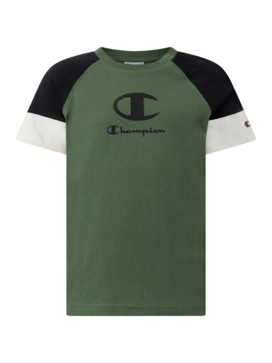 Champion vaikiški marškinėliai SS Tee, žali 307719 GS548