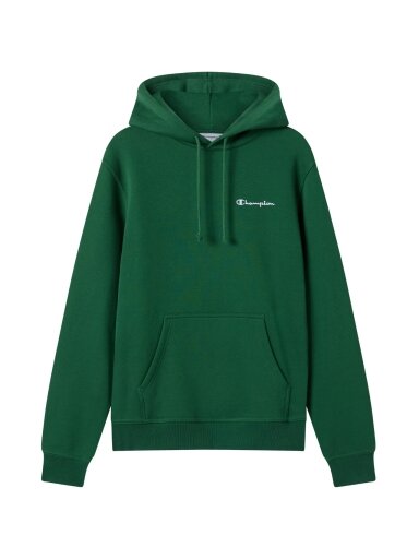 Champion vyriškas džemperis su gobtuvu Hooded Sweatshirt, žalias 221790 GS559