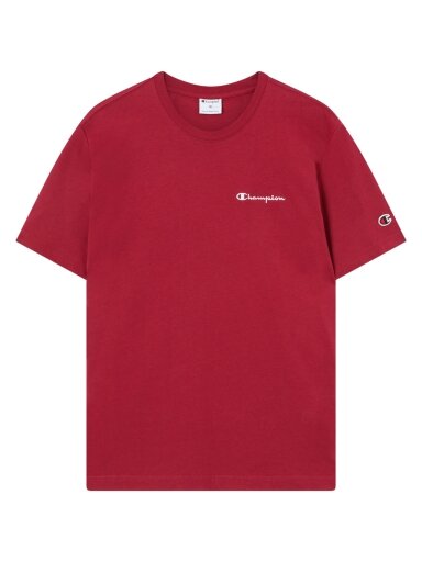 Champion vyriški marškinėliai SS Tee, raudoni 221798 RS508