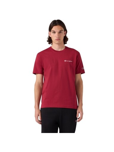 Champion vyriški marškinėliai SS Tee, raudoni 221798 RS508