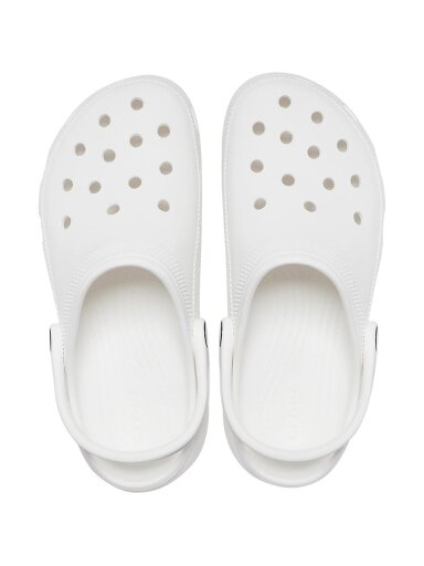 Crocs Classic Platform moteriškos klumpės baltos 206750 100