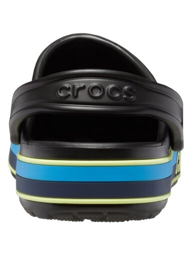 Crocs BayBand Clog T vaikiškos klumpės juodos 208322 0C4