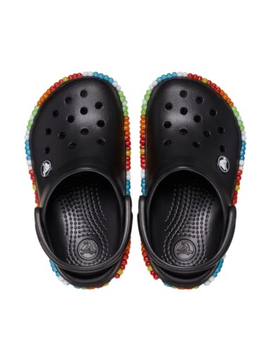 Crocs Crocband Colorful Lights Clog vaikiškos klumpės juodos 210467 001