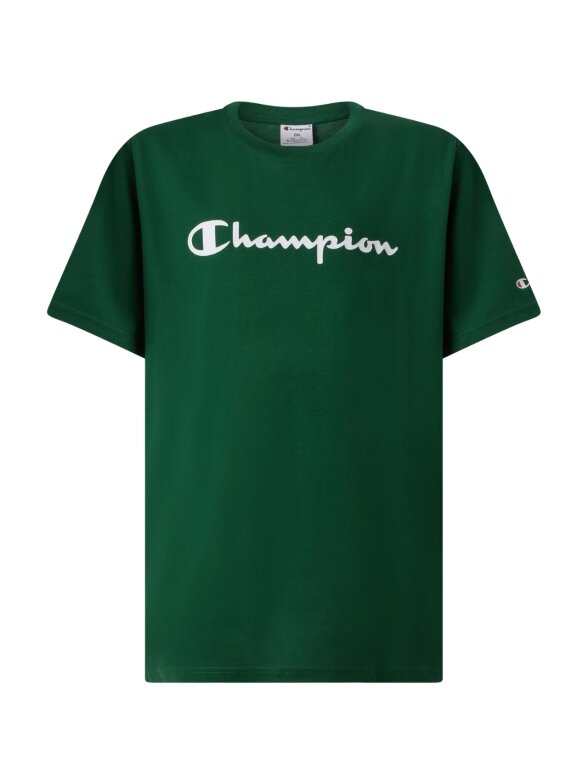 Champion vaikiški marškinėliai SS Tee, žali 307322 GS559 1
