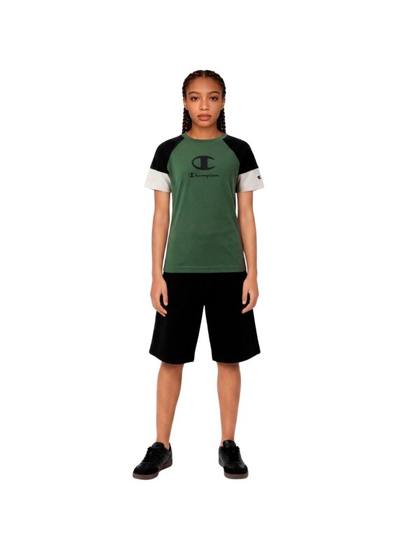 Champion vaikiški marškinėliai SS Tee, žali 307719 GS548 4