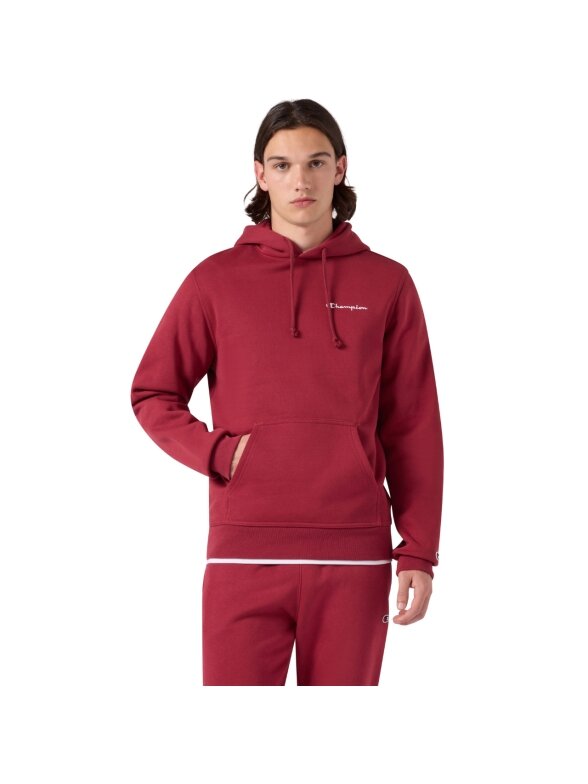 Champion vyriškas džemperis su gobtuvu Hooded Sweatshirt, raudonas 221790 RS508 Champion vyriškas džemperis su gobtuvu Hooded Sweatshirt, raudonas 221790 RS508