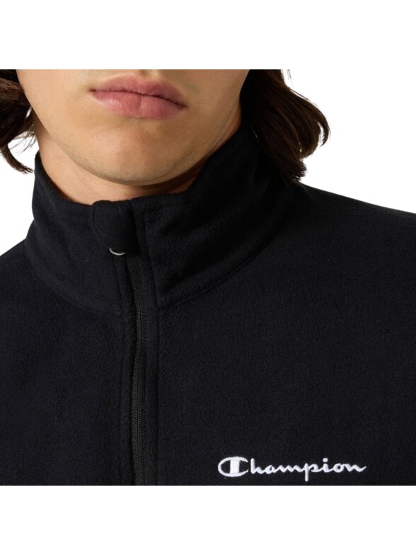 Champion vyriškas polerinis džemperis Half Zip Top, juodas 220446 KK001 3 Champion vyriškas polerinis džemperis Half Zip Top, juodas 220446 KK001 3