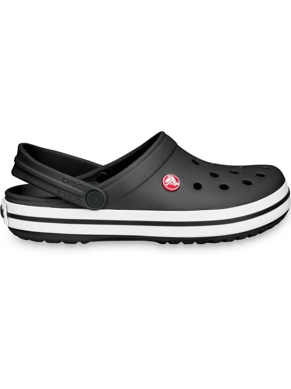 Crocs Crocband šlepetės juodos 11016 001 Crocs Crocband šlepetės juodos 11016 001