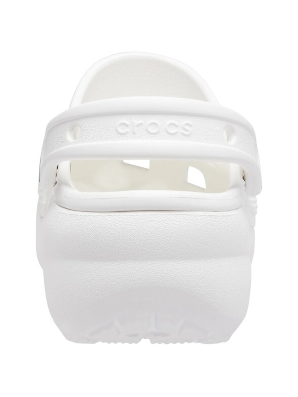 Crocs Classic Platform moteriškos klumpės baltos 206750 100 2