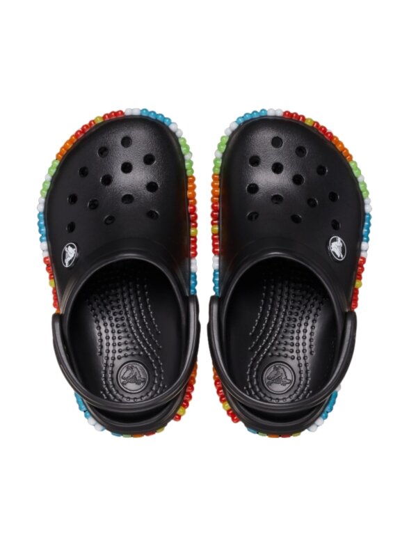 Crocs Crocband Colorful Lights Clog vaikiškos klumpės juodos 210467 001 1 Crocs Crocband Colorful Lights Clog vaikiškos klumpės juodos 210467 001 1