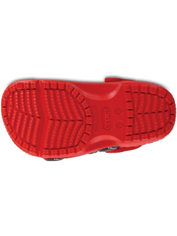 Crocs Fun Lab Cars Clog vaikiški klumpiai, raudoni 204116 8C1 3