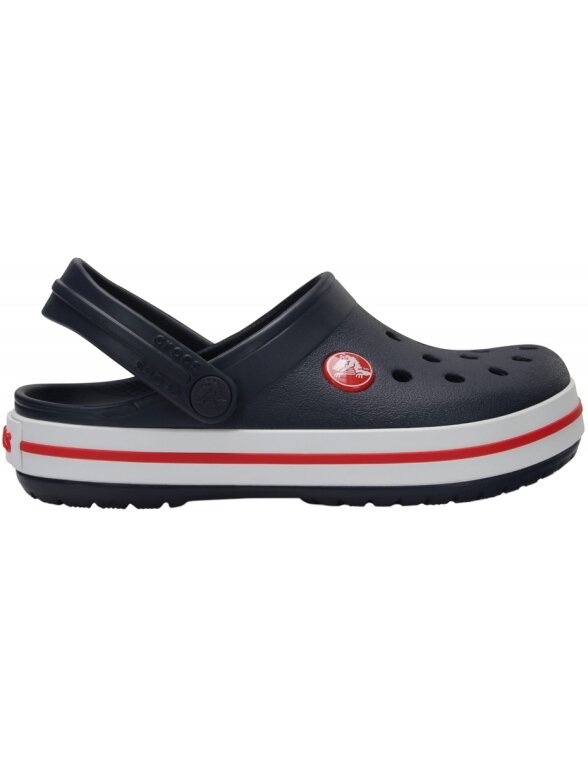 Crocs Kids Crocband Clog vaikiški klumpiai tamsiai mėlynai raudoni 207006 485 Crocs Kids Crocband Clog vaikiški klumpiai tamsiai mėlynai raudoni 207006 485