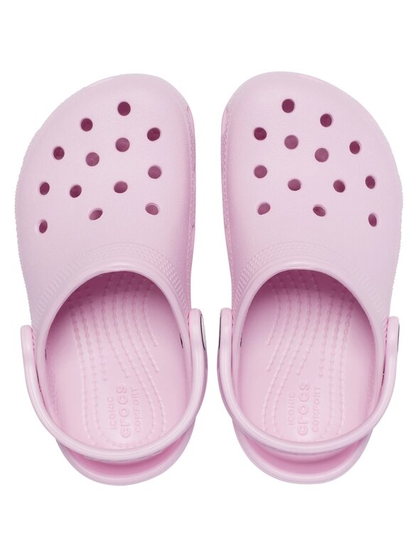 Crocs Kids Toddler Classic Clog vaikiškos klumpės, rožinės 1