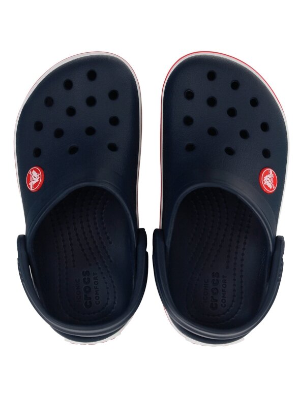 Crocs Kids Toddler Crocband Clog vaikiški klumpiai, raudoni-tamsiai mėlyni 207005 485 1 Crocs Kids Toddler Crocband Clog vaikiški klumpiai, raudoni-tamsiai mėlyni 207005 485 1