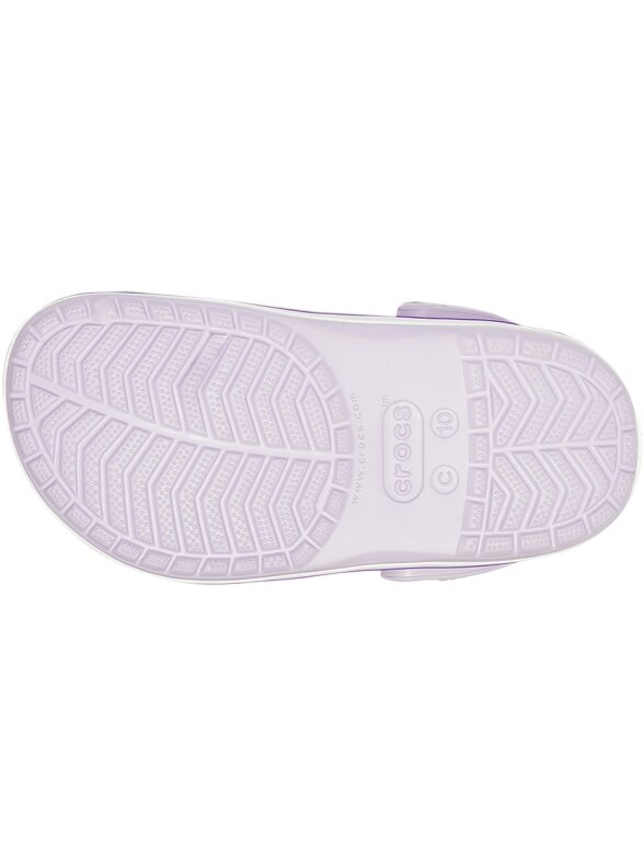 Šlepetės vaikams Crocs Kids Toddler Crocband Clog levandos spalvos 207005 5P8 3