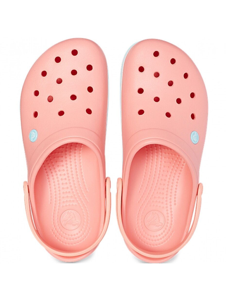 Crocs Crocband šlepetės moterims šviesiai rožinė turkis 11016 7H5 1