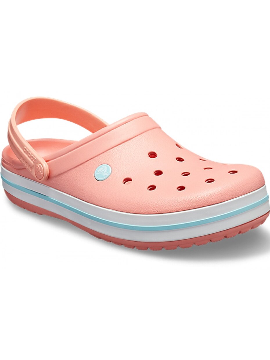 Crocs Crocband šlepetės moterims šviesiai rožinė turkis 11016 7H5 2