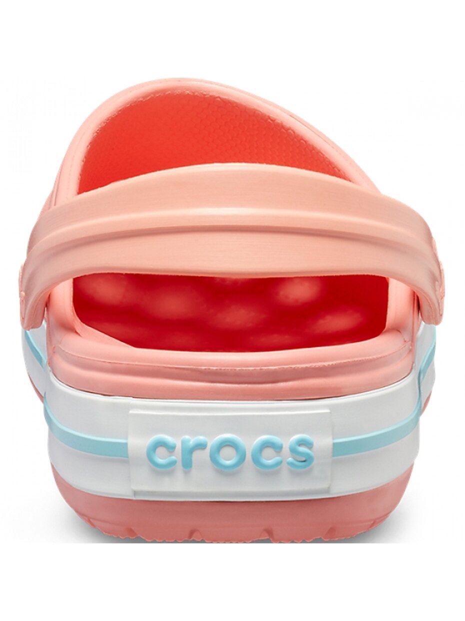Crocs Crocband šlepetės moterims šviesiai rožinė turkis 11016 7H5 3