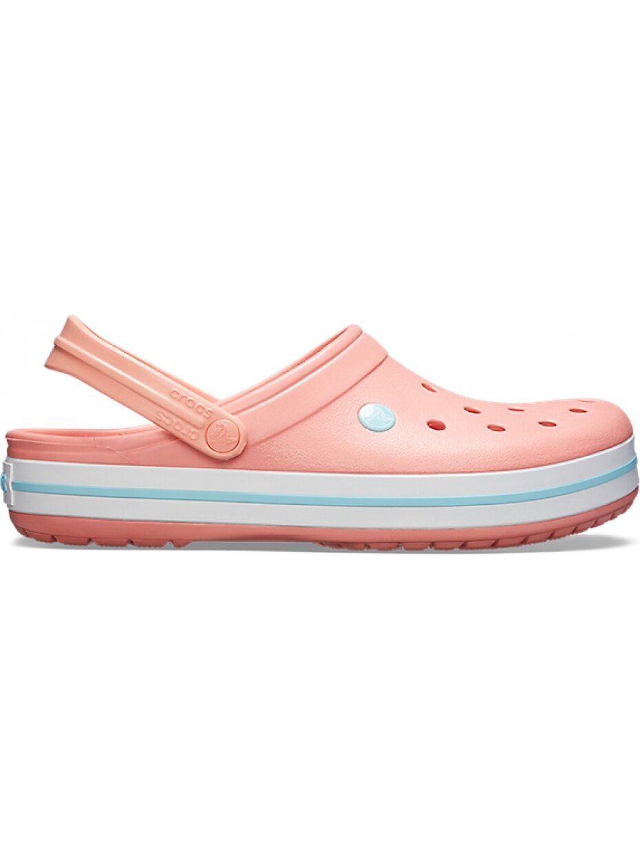 Crocs Crocband šlepetės moterims šviesiai rožinė turkis 11016 7H5 Crocs Crocband šlepetės moterims šviesiai rožinė turkis 11016 7H5