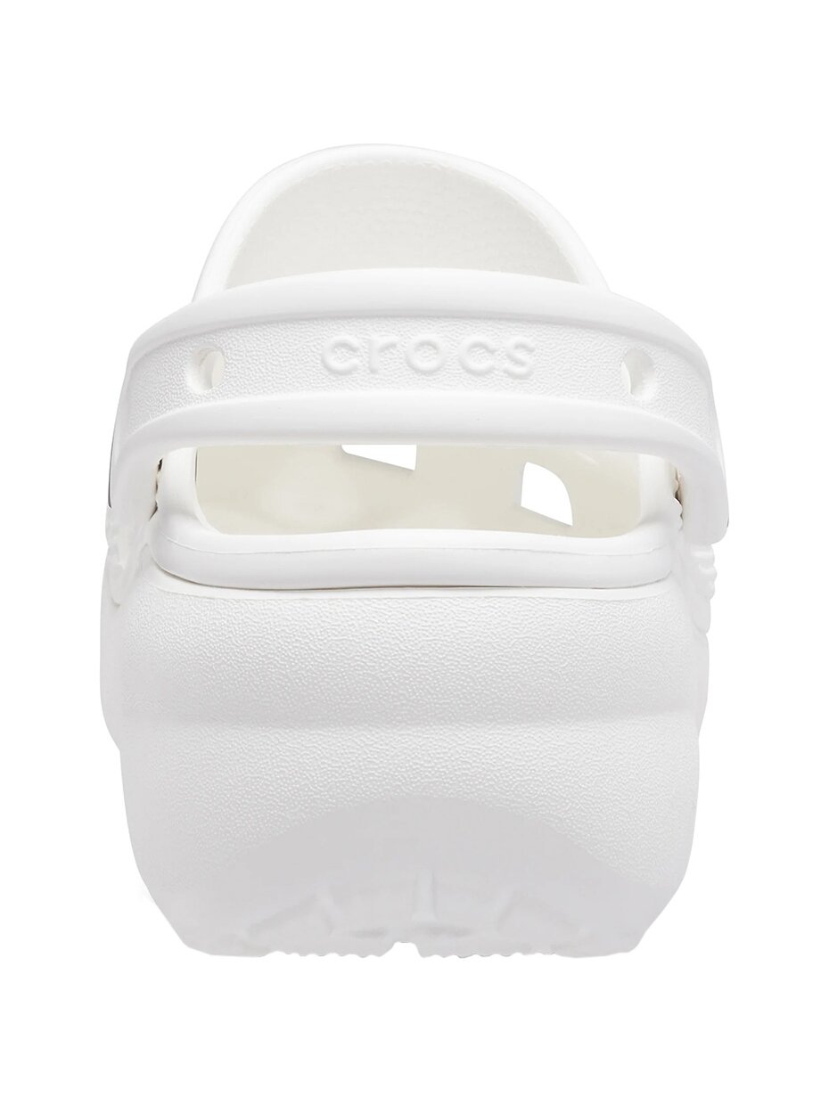 Crocs Classic Platform moteriškos klumpės baltos 206750 100 2