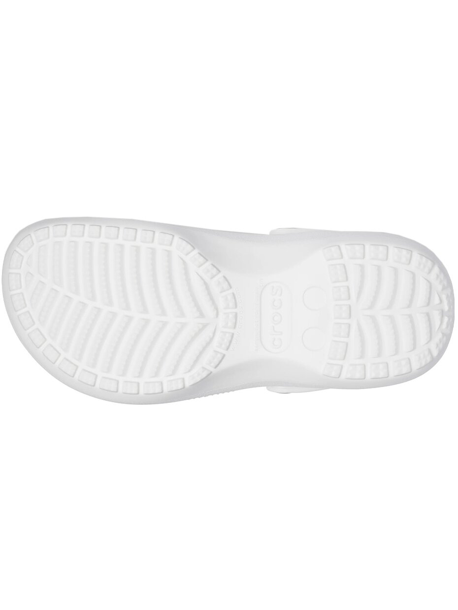 Crocs Classic Platform moteriškos klumpės baltos 206750 100 3
