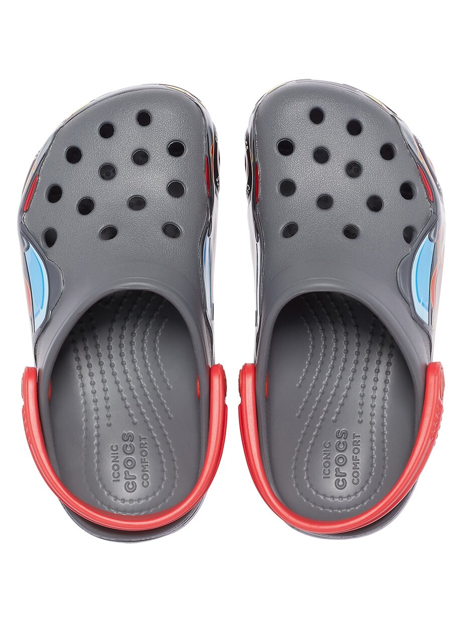 Šlepetės vaikams Crocs FL Truck Band Clog pilka 207074 0DA 1 Šlepetės vaikams Crocs FL Truck Band Clog pilka 207074 0DA 1