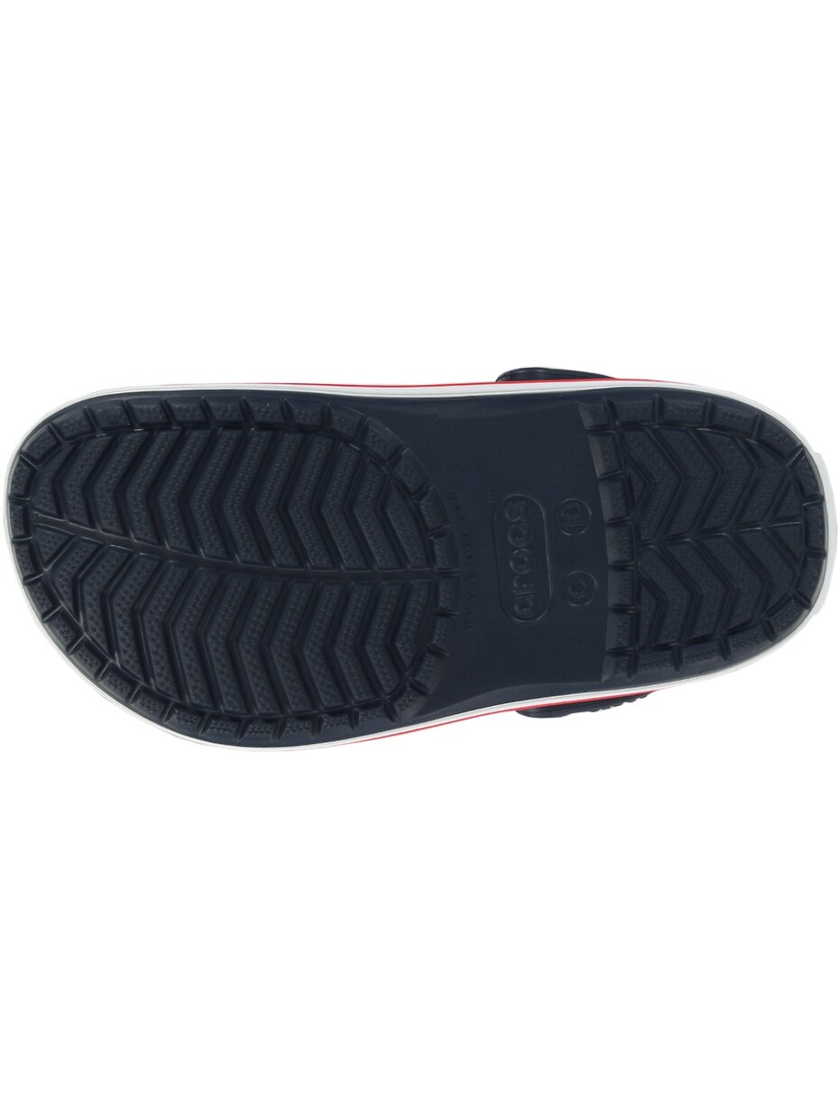 Crocs Kids Toddler Crocband Clog vaikiški klumpiai, raudoni-tamsiai mėlyni 207005 485 3
