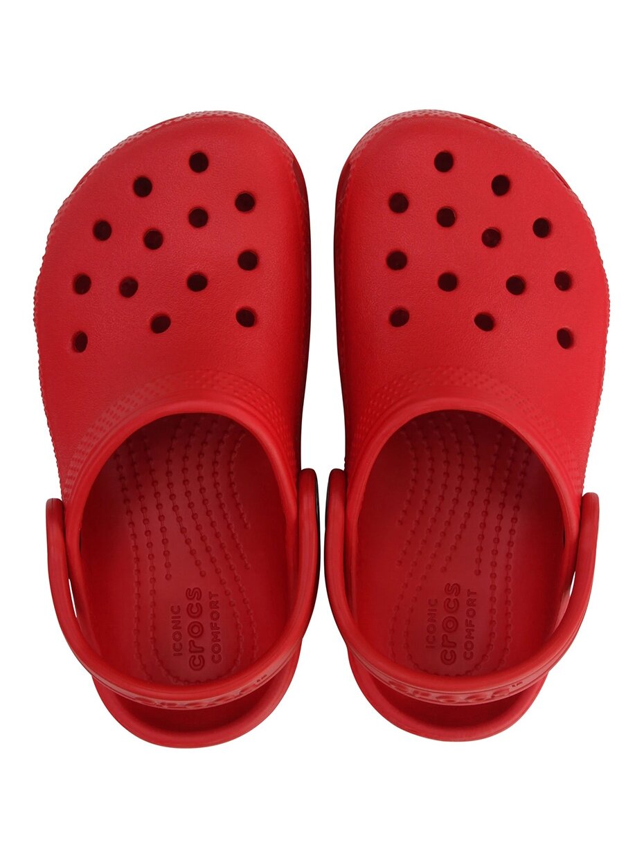 Crocs Toddler Classic Clog klumpės vaikams raudonos 206990 6EN 1 Crocs Toddler Classic Clog klumpės vaikams raudonos 206990 6EN 1