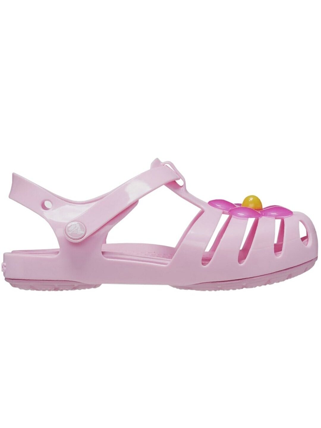 Crocs Isabela Charm basutės vaikams, rožinės spalvos 208445 6S0 1