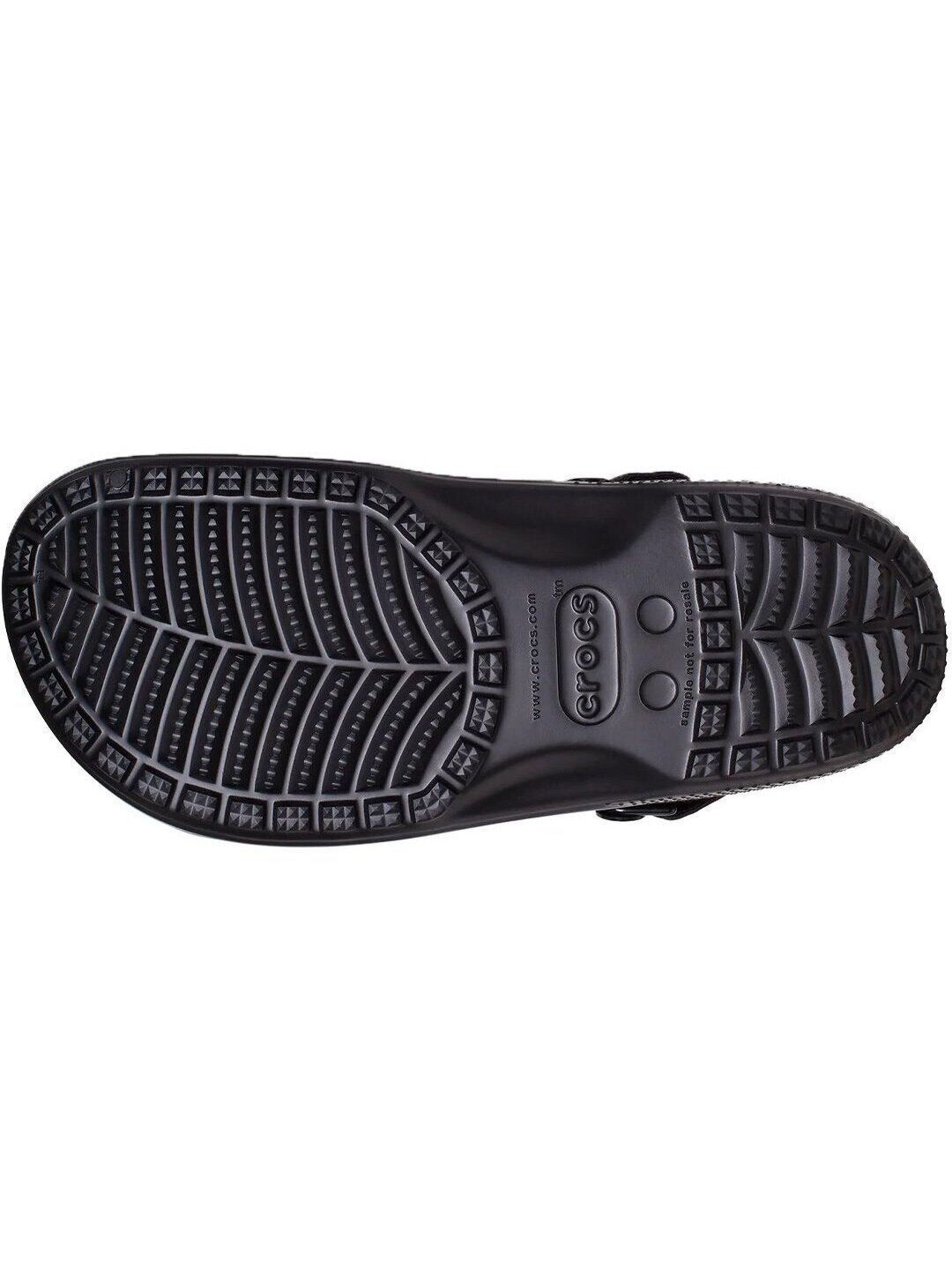 Crocs Yukon Vista II LR Clog vyriškos klumpės juodos 207689 0DD 3