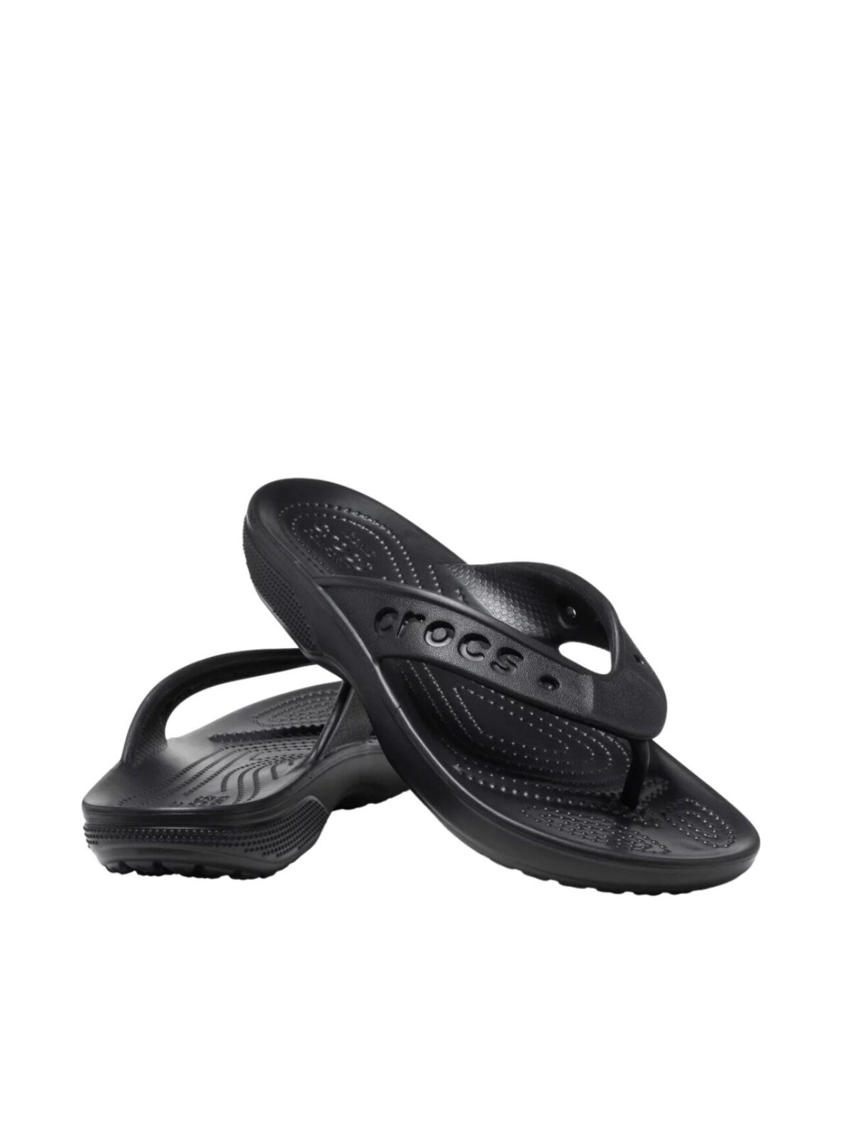Crocs Baya II Flip šlepetės juodos 208192 001 3 Crocs Baya II Flip šlepetės juodos 208192 001 3
