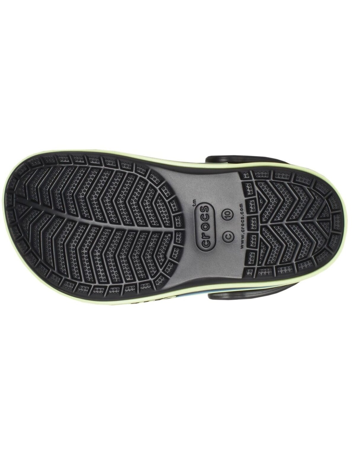 Crocs BayBand Clog T vaikiškos klumpės juodos 208322 0C4 3