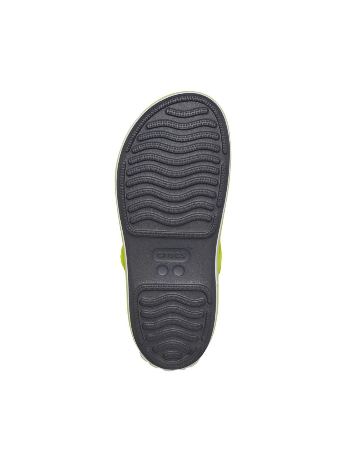 Crocs Crocband Cruiser basutės vaikams grafito-geltonos 209423 1NJ 4 Crocs Crocband Cruiser basutės vaikams grafito-geltonos 209423 1NJ 4