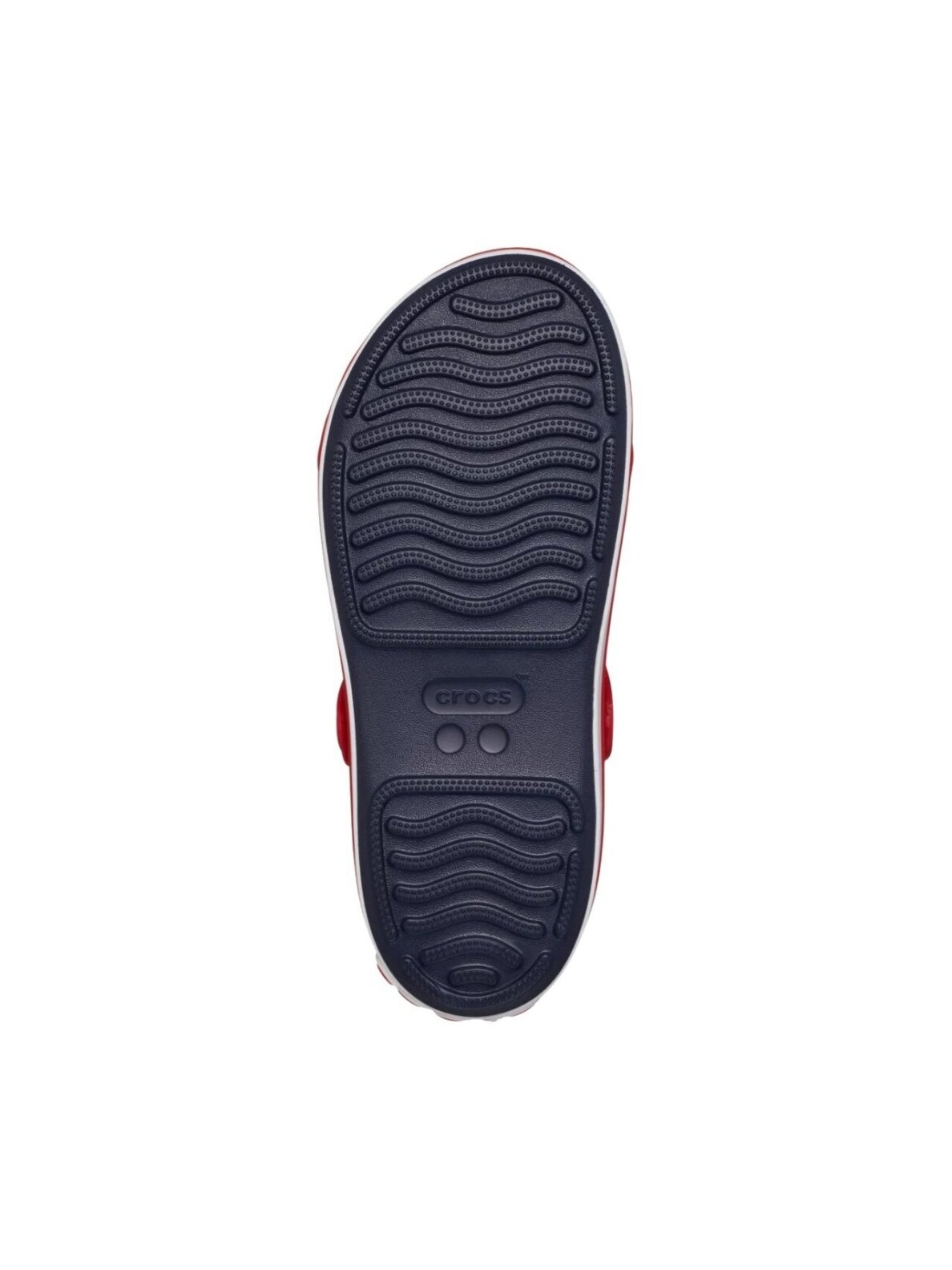 Crocs Crocband Cruiser basutės vaikams tamsiai mėlynos/raudonos 209423 4OT 4 Crocs Crocband Cruiser basutės vaikams tamsiai mėlynos/raudonos 209423 4OT 4