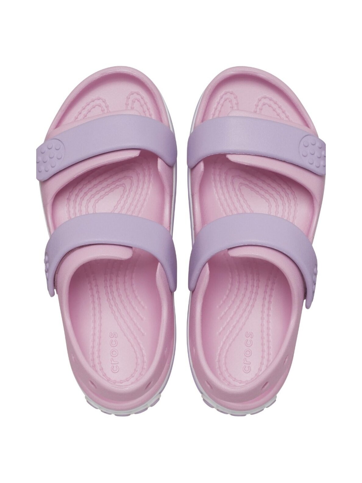 Crocs Crocband Cruiser vaikiškos basutės, rožinės spalvos 209423 84I 1 Crocs Crocband Cruiser vaikiškos basutės, rožinės spalvos 209423 84I 1