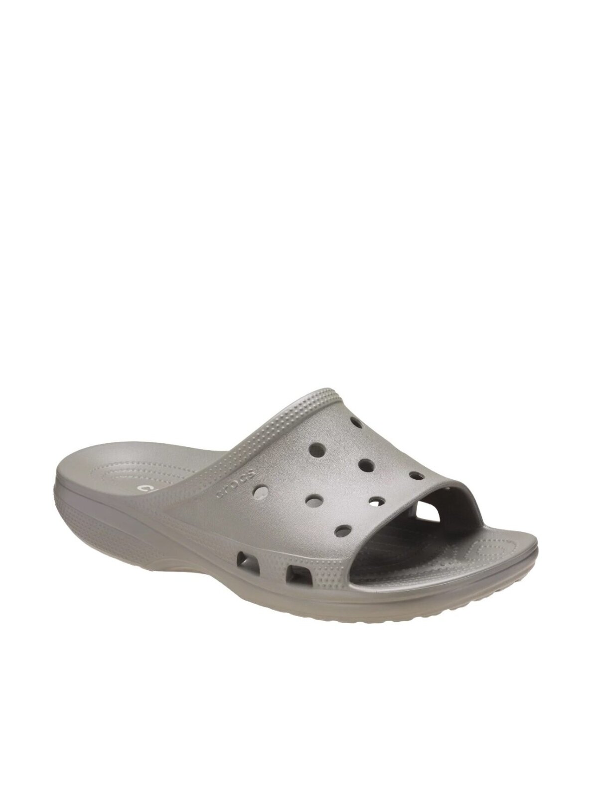 Crocs Saturday Slide vyriškos šlepetės pilkos 1 Crocs Saturday Slide vyriškos šlepetės pilkos 1