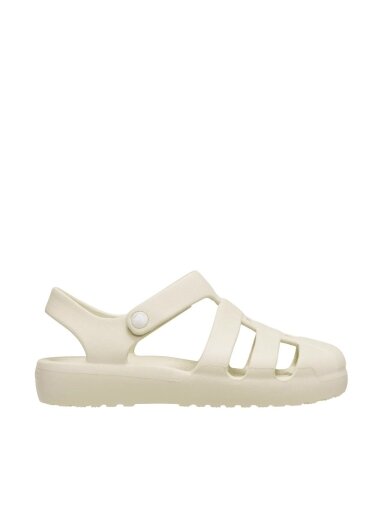 Crocs Classic Fisherman vaikiški sandalai, smėlio spalvos