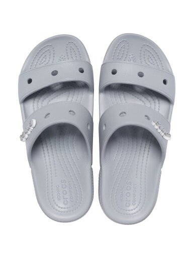 Crocs Classic pilkos spalvos šlepetės 206761 007