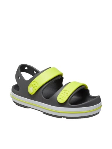 Crocs Crocband Cruiser basutės vaikams pilkai žalios 209424 1NJ