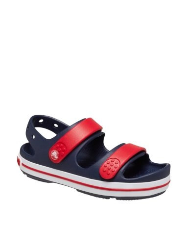 Crocs Crocband Cruiser basutės vaikams tamsiai mėlynos/raudonos 209423 4OT