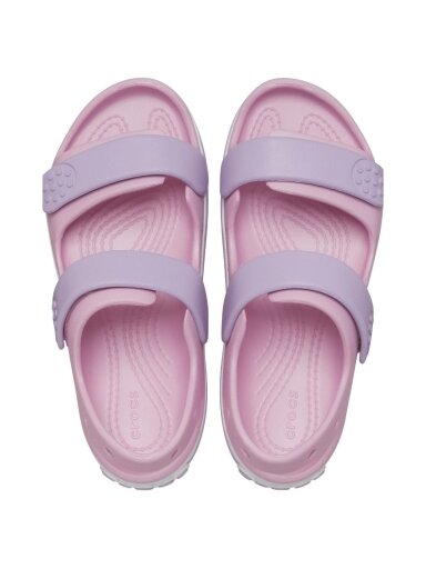 Crocs Crocband Cruiser vaikiškos basutės, rožinės spalvos 209423 84I