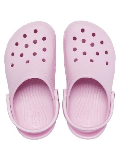 Crocs Kids Toddler Classic Clog vaikiškos klumpės, rožinės