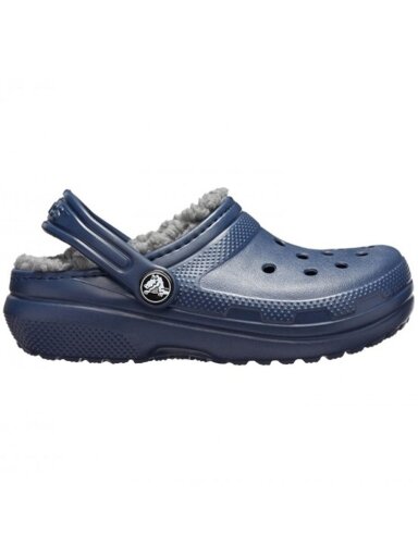 Crocs Lined Clog vaikiškos klumpės, tamsiai mėlyna 207009 459