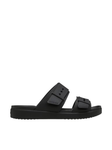 Crocs  šlepetės moterims Brooklyn Buckle Low juodos 211215 001
