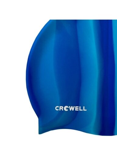 Crowell plaukimo kepuraitė Multi Flame mėlyna kol.13