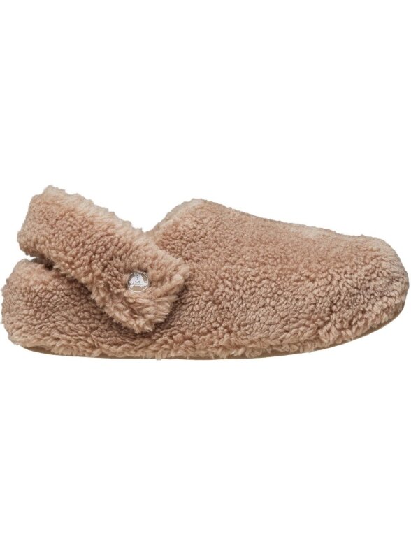 Crocs Classic Cozzy smėlio spalvos šlepetės 209386 195 2 Crocs Classic Cozzy smėlio spalvos šlepetės 209386 195 2